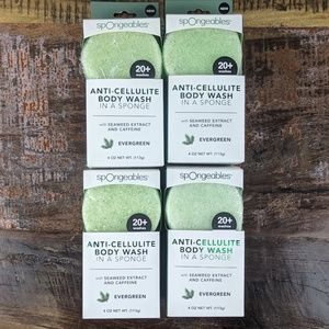 Spongeables Anti-Cellulite Body Wash Evergreen